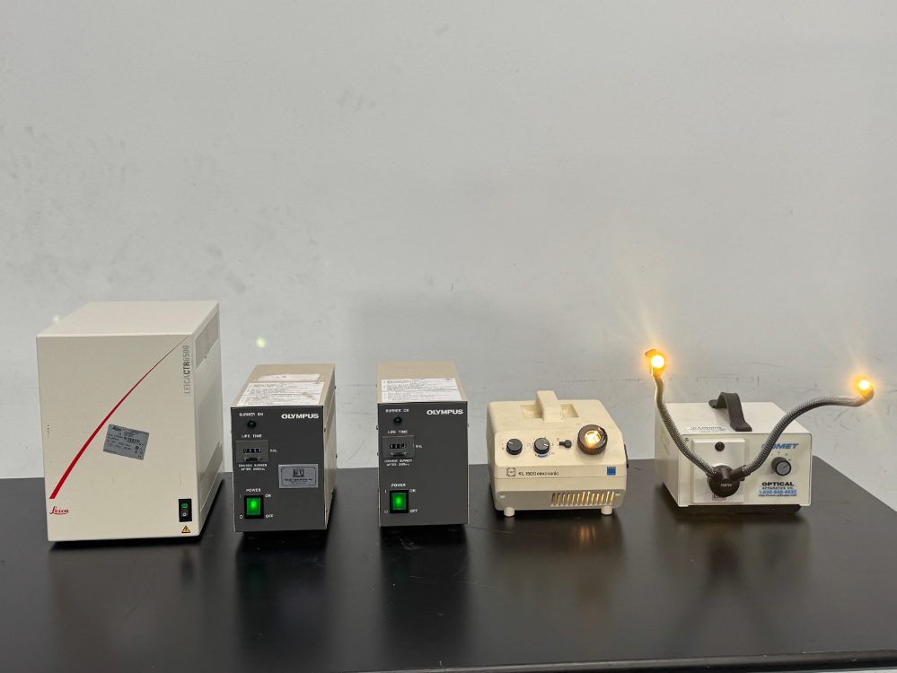 Image of Lot Of Microscope Light Sources